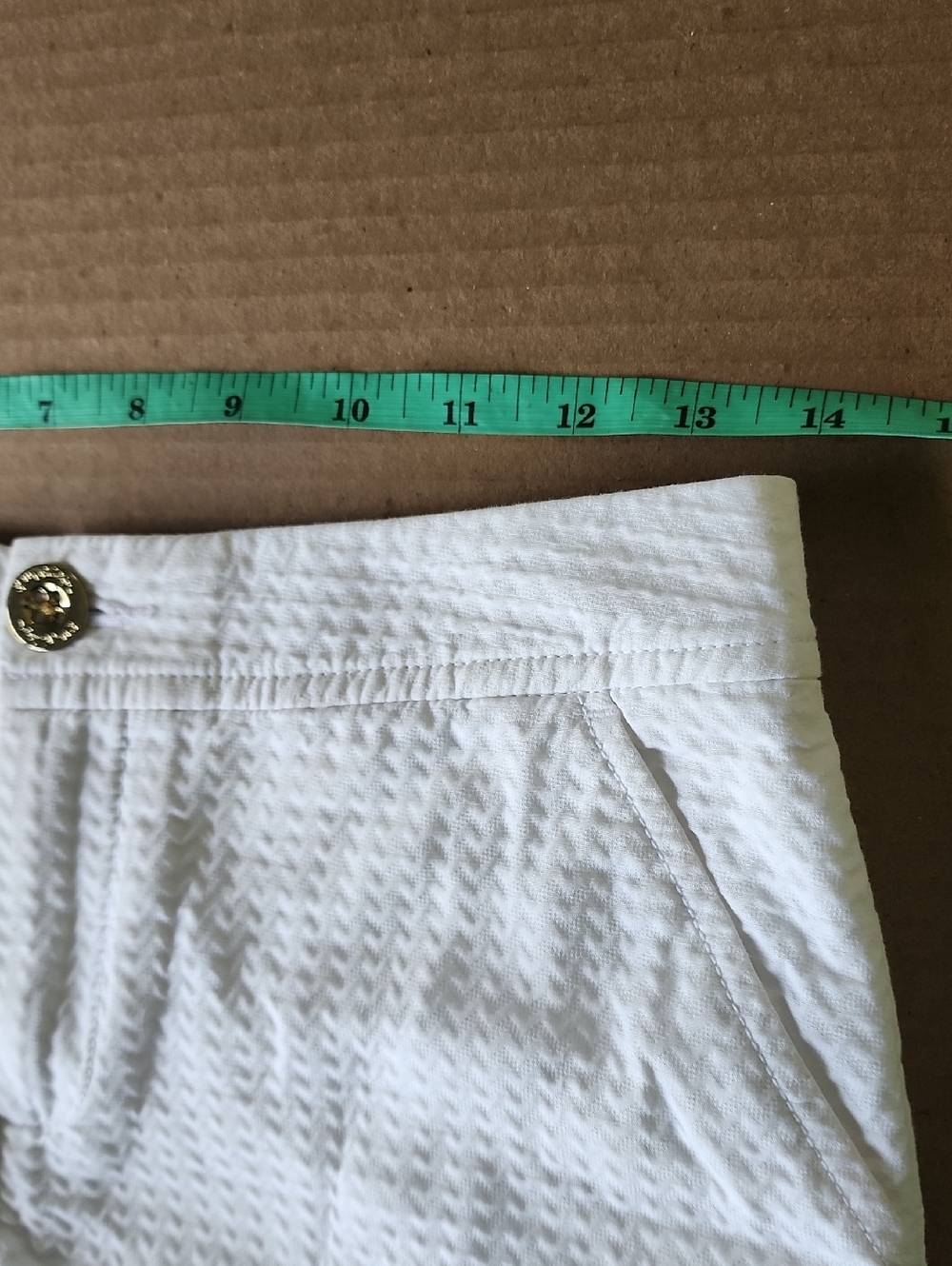Lilly Pulitzer Scalloped Mini White Skirt Skort - Picture 9 of 10
